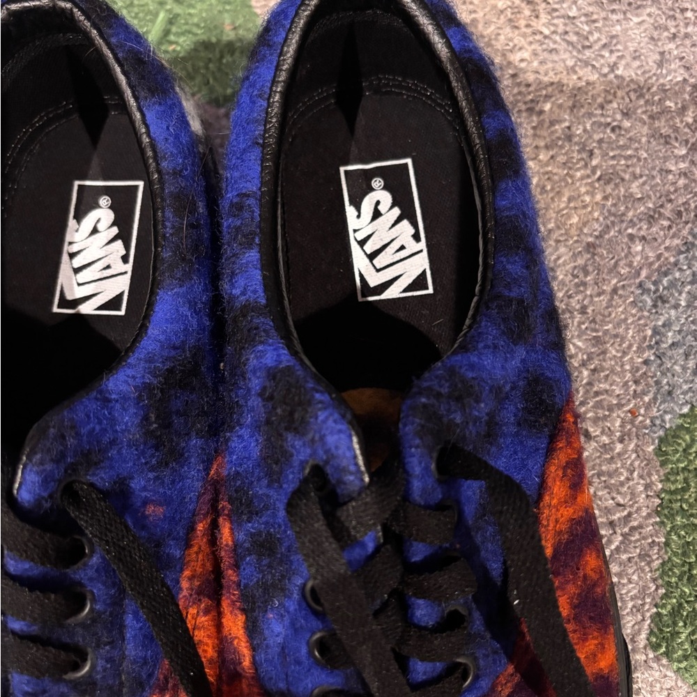 Vans Era Platform Felt Fuzzy Mix Leopard Multi/Black Men’s size 11 never worn. - Picture 3 of 13